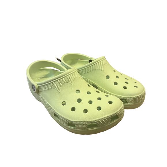 Crocs Classic Clog lime Green W10-11 M8-9 Comfort Slip On Foam Sandals wide - Picture 2 of 10